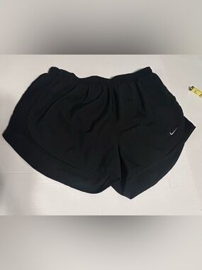 Nike Dri-FIT Women's Black Athletic Running Shorts Lightweight Lined size large